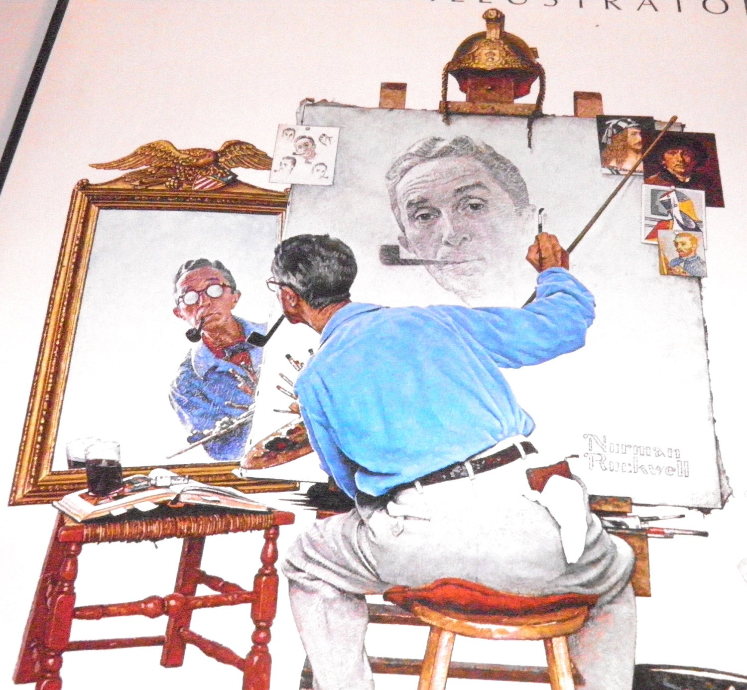 Norman Rockwell Author and Illustrator First Edition Book Hard