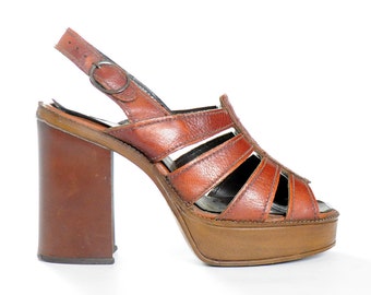 Popular items for 70s platforms on Etsy