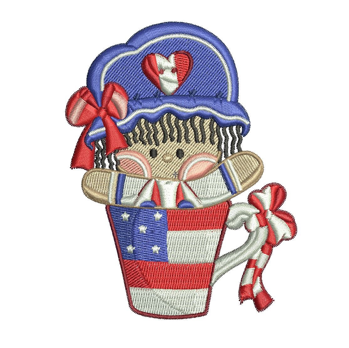 Patriotic embroidery design great for by mysewcuteboutique on etsy Patriotic embroidery design great for by mysewcuteboutique on etsy