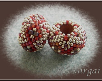 Pattern Micro Morbol Beaded Bead