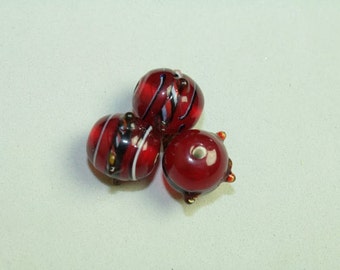 Popular items for vintage red glass on Etsy