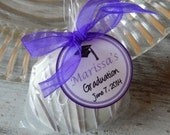 Graduation Custom Paper Favor Tags for cookies,cake pops, lollipops, and other party favors - 1.5 inch custom personalized tags (30) Il_170x135