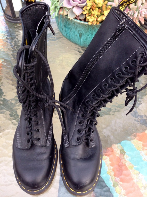 doc martens womens zip up boots