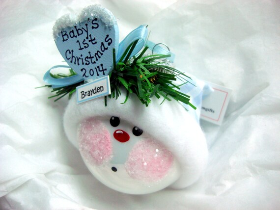 baby boy 1st christmas handmade ornament by baby boy 1st christmas handmade ornament by