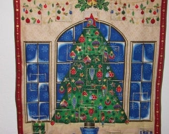Christmas Advent Calendar - Snowflake Windows