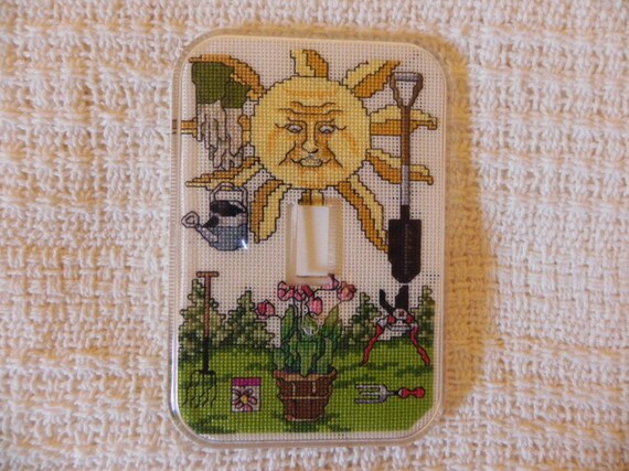 Sun Garden Light Switch Plate Sun Garden Light Switch Plate