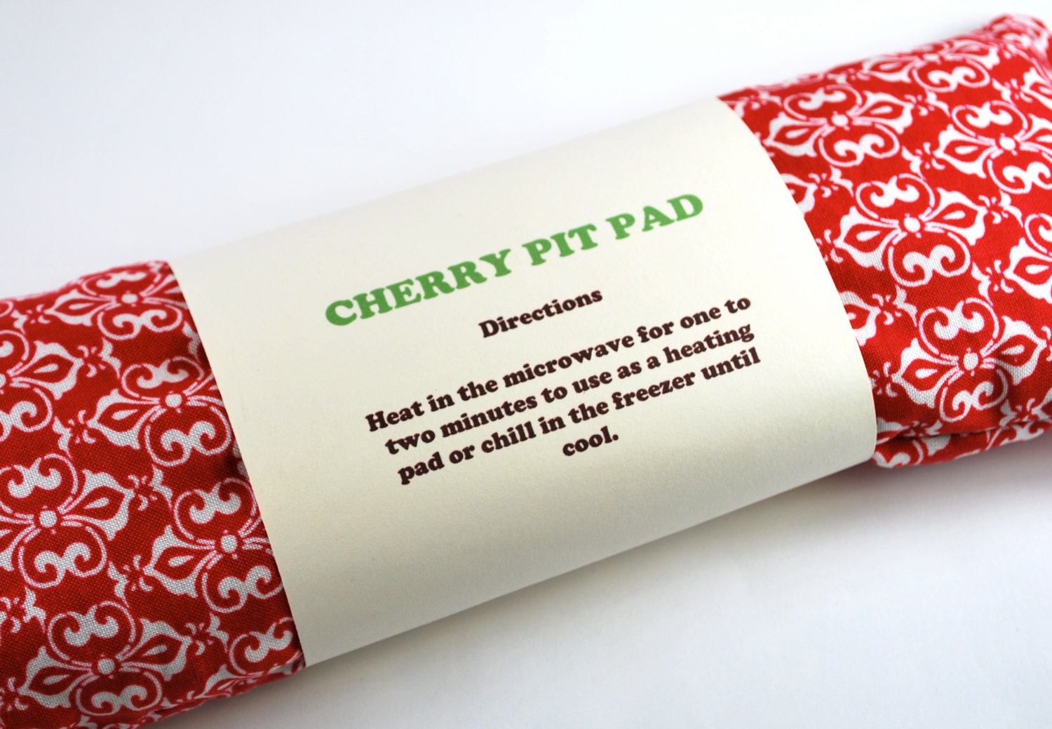 Cherry Pit Heating Pad Freezer pack Red with by LUSHiousDesigns