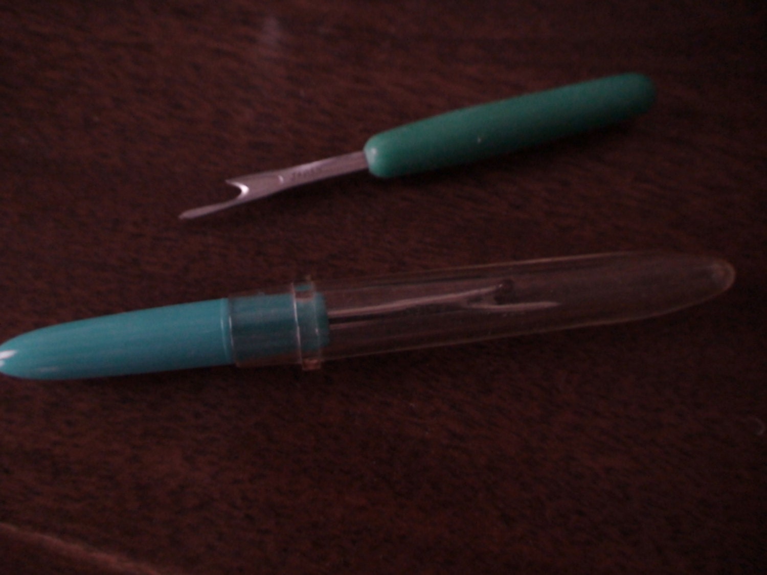 Vintage Seam Ripper Pair One With Cover and Protector Must