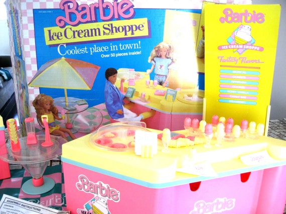 ice cream shop barbie