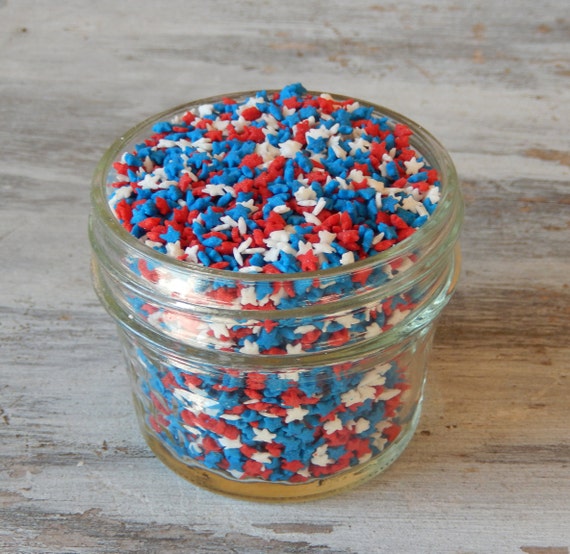 Mini Red White and Blue Patriotic Star by SimplyBakingSupplies