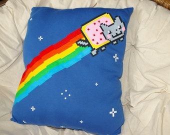 nyan cat pillow