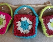 Small OCH Crochet Soap or Gift Cozy Bag (choose 1)