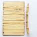 For you - Greeting card - Wooden - Gift