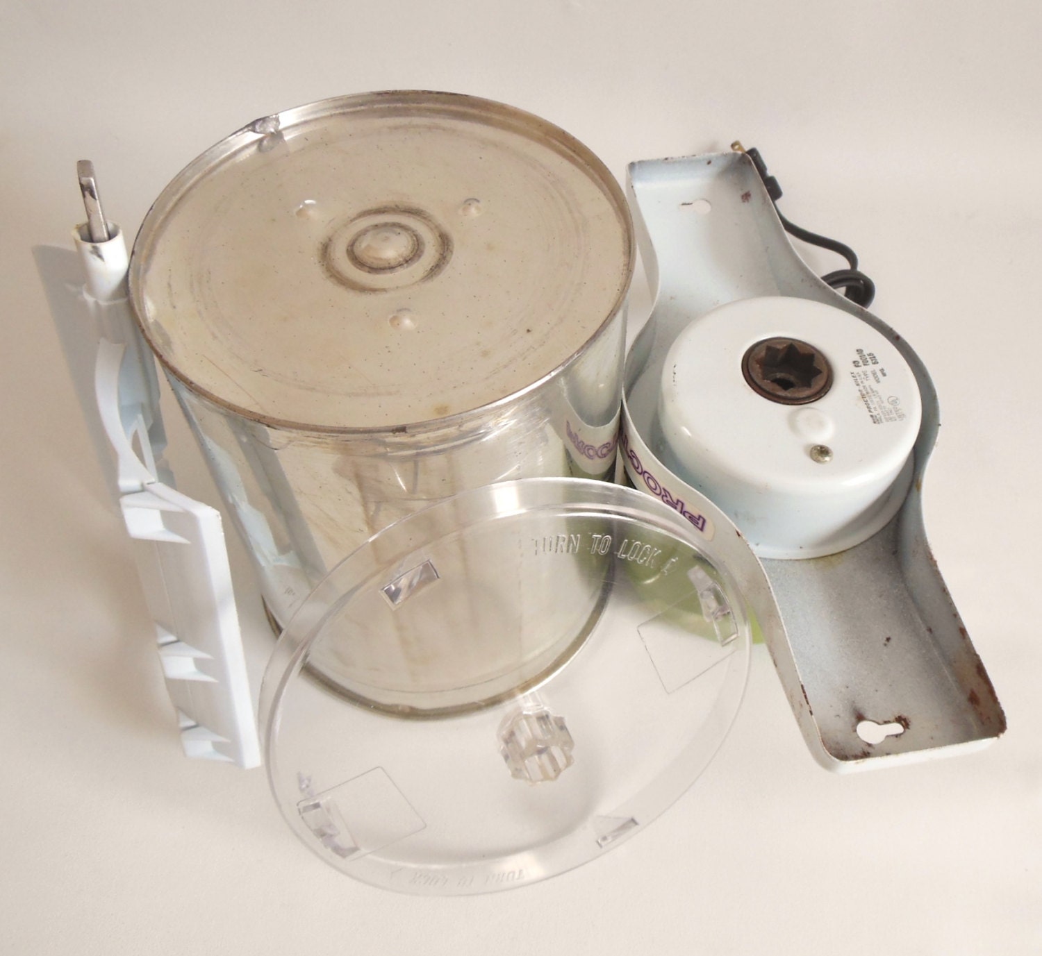 Proctor Silex Ice Cream Maker Freezer Used Vintage Complete