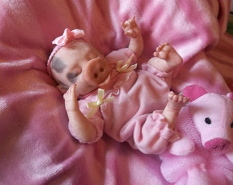 reborn piglet doll