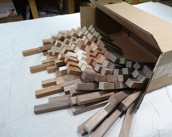 Pen blanks, small turning stock, wood blanks