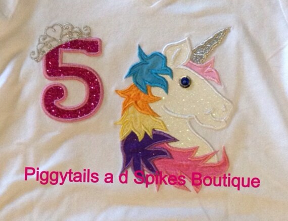 items similar to unicorn princess birthday glitter number