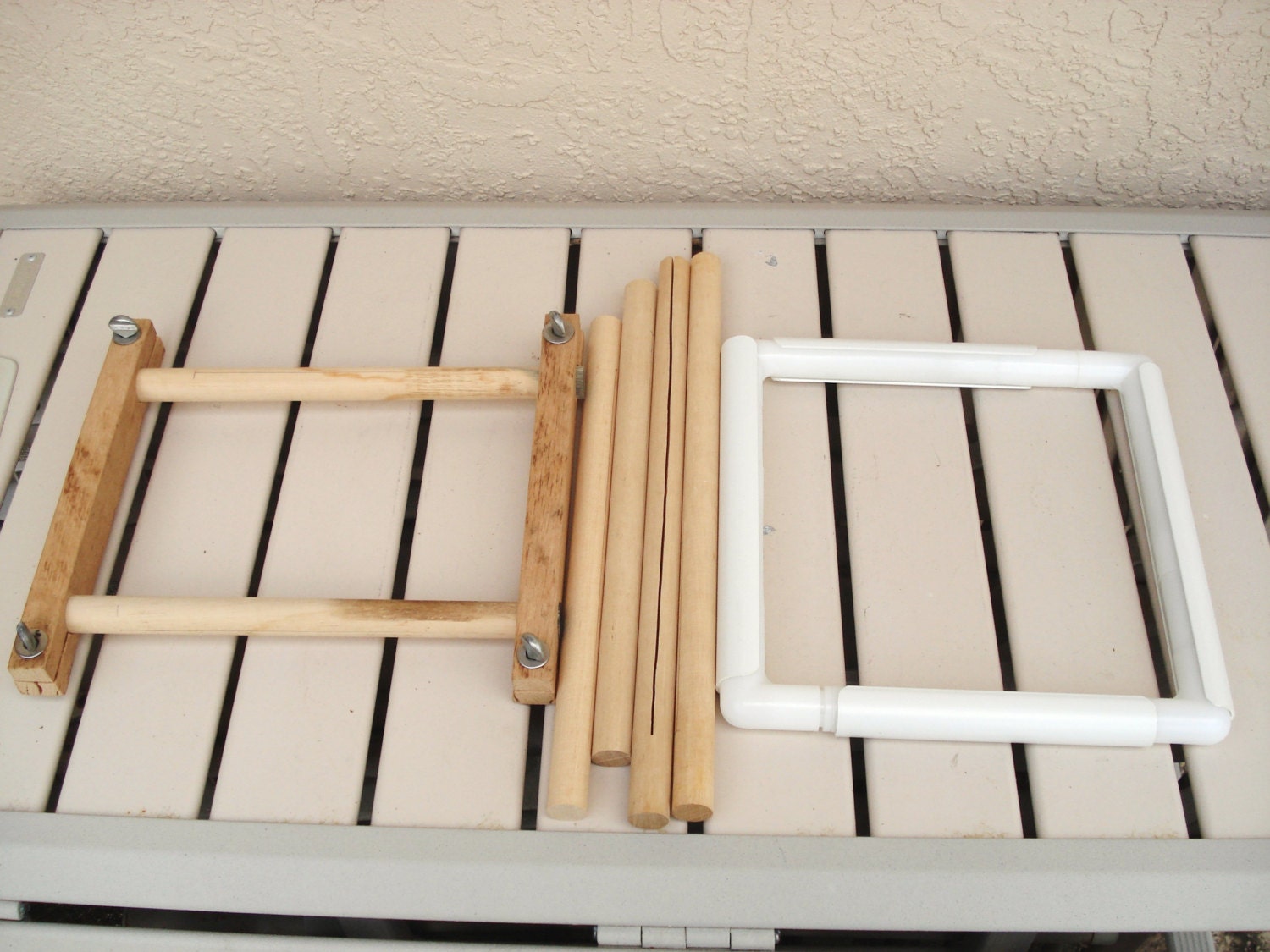 NEEDLEWORK FRAME Wooden Or Plastic.