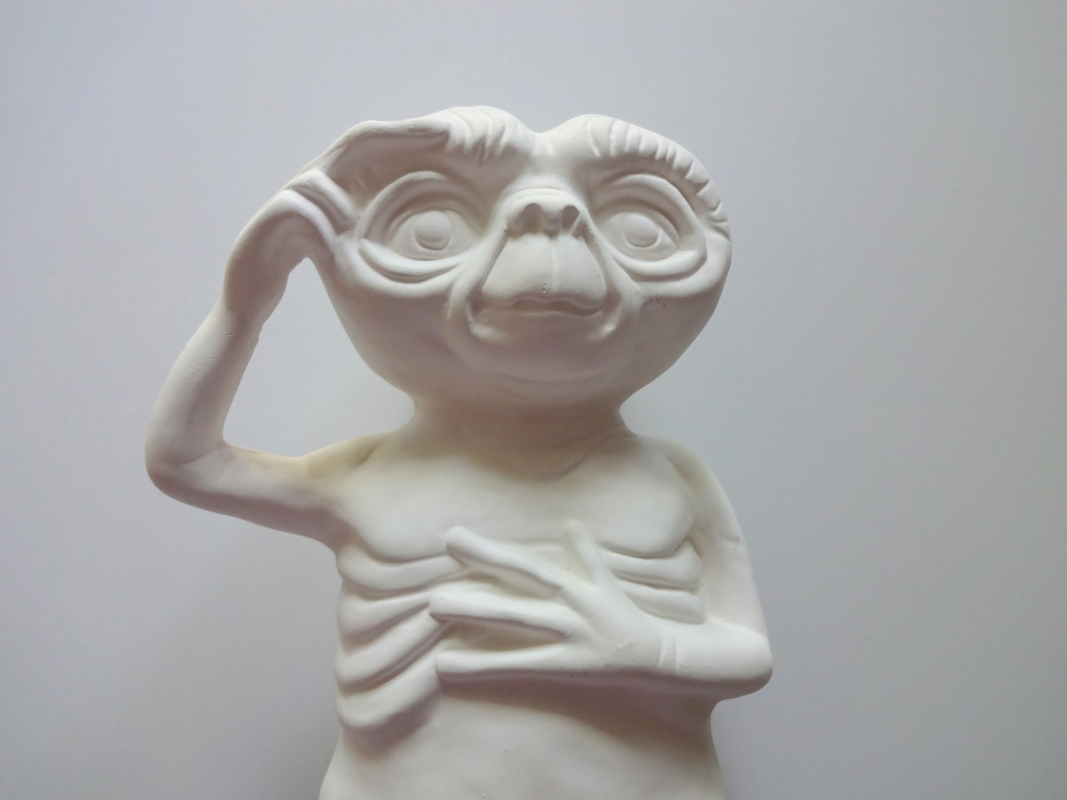 Vintage ET Extra Terrestrial Ceramic Bank 1982 by WylieOwlVintage