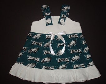 NFL Philadelphia Eagles Baby Infant Toddler Girls Dress You Pick Size