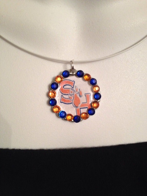 Items similar to Sam Houston necklace on Etsy