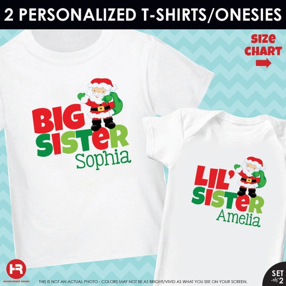 christmas shirts for sisters