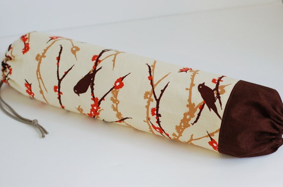 Fabric Grocery Bag Holder  Plastic Bag Holder  Sparrows Cream ...