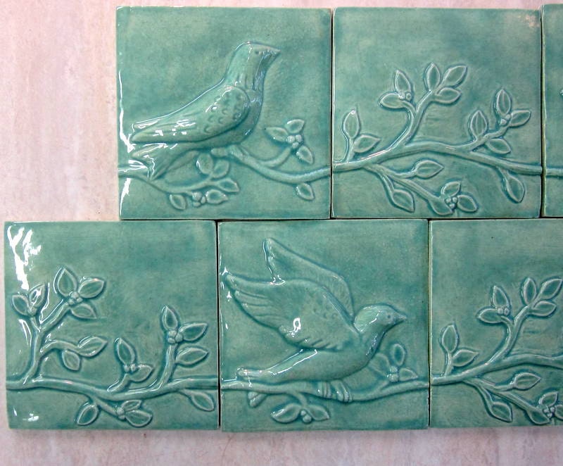 bird kitchen wall tiles