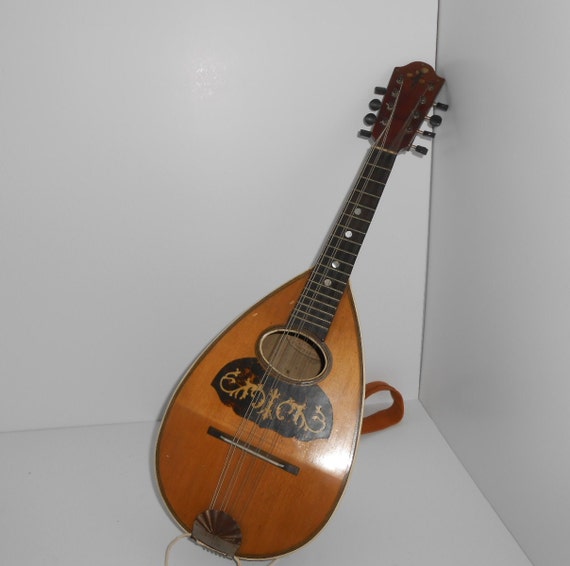 Vintage Mandolin Chittarre Italy A. Galiano Madolini