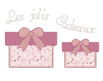 Instant download gift christmas embroidery design applique