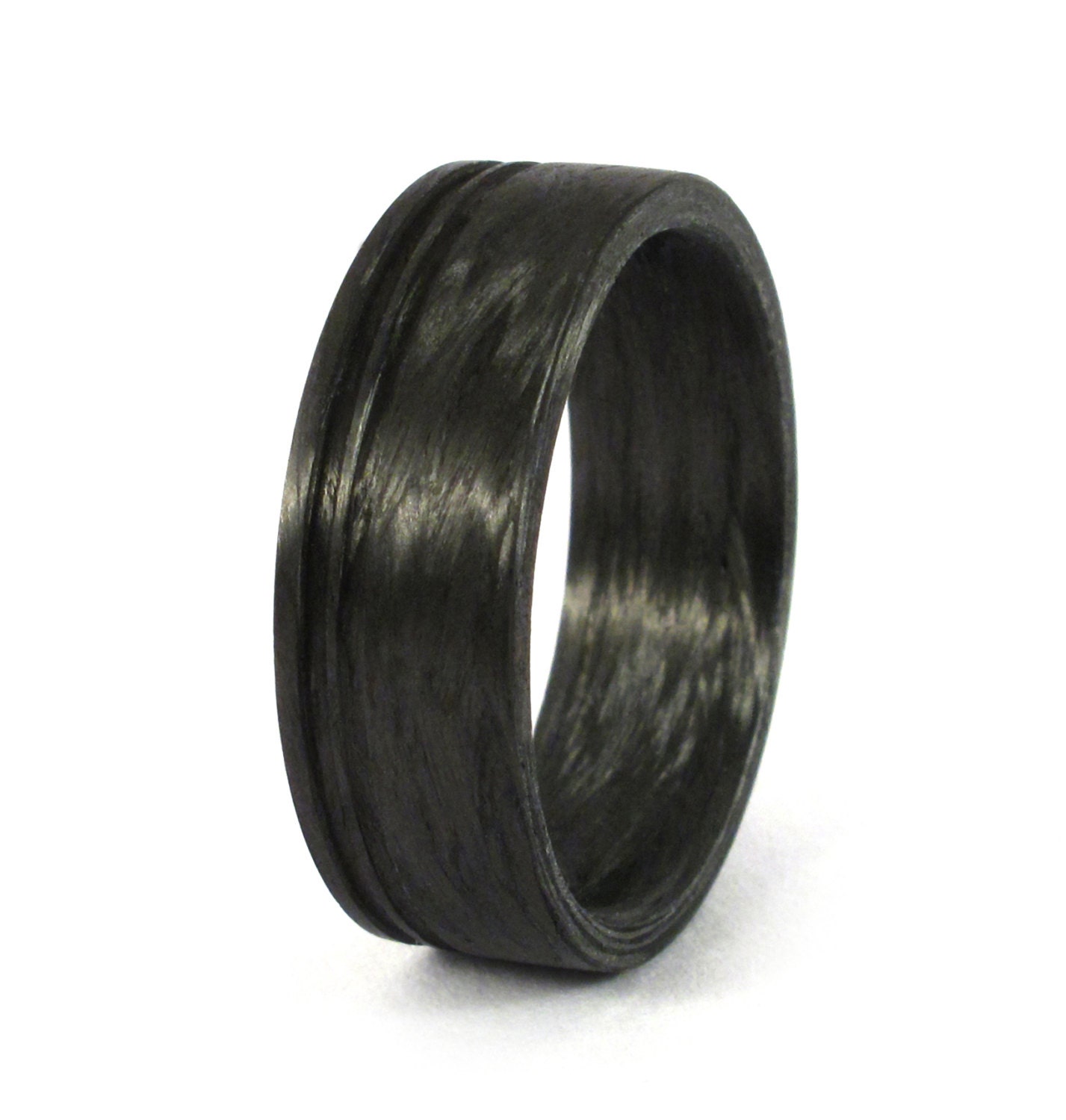 Solid Carbon Fiber Ring Unidirectional Raw Fiber by Rosler