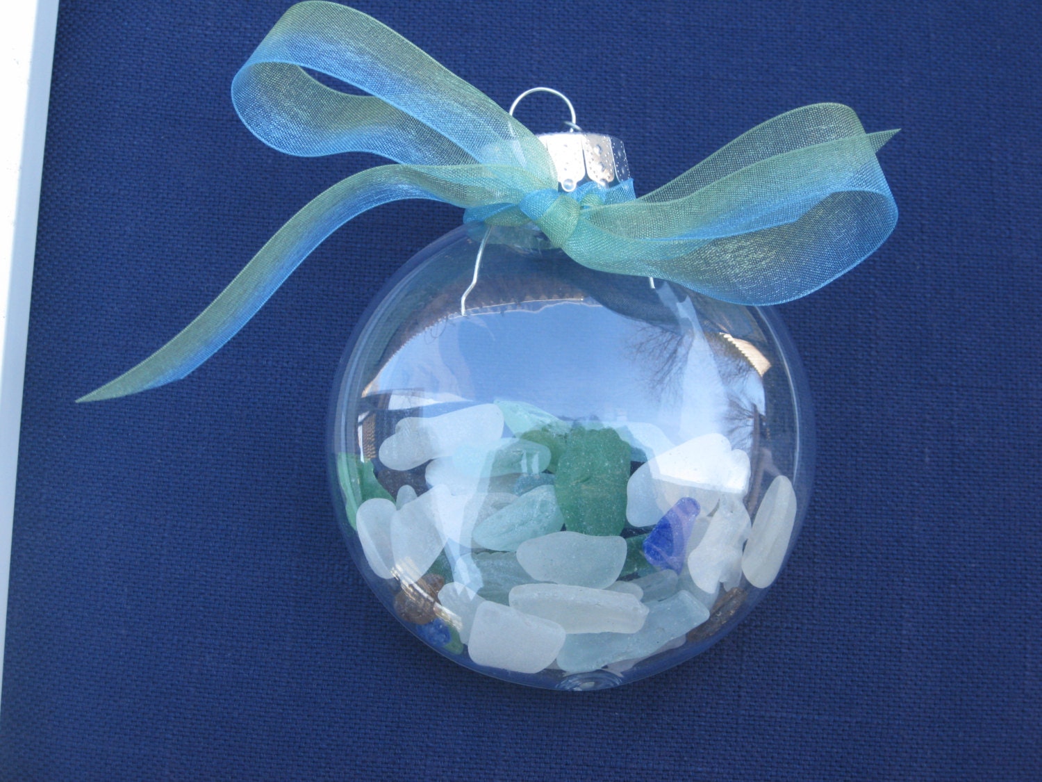 sea glass ornament sea glass ornament
