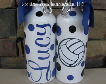 Volleyball Sport Water Bottle- Volley Ball Gift Ideas