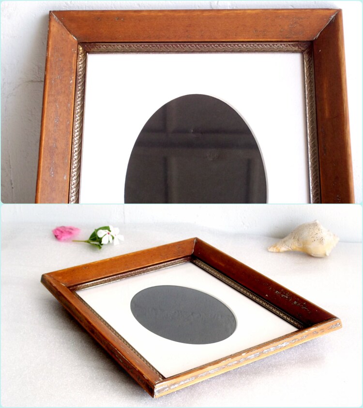 Old wooden Picture Frame 8x10 Hanging Rustic by TheWhitePelican