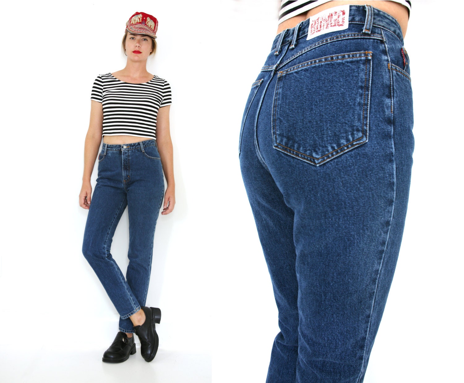 Vintage BONGO High Waisted Jeans High Waist by VintageReBelle