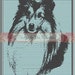Shetland Sheepdog Sheepdog Dog INSTANT DOWNLOAD Embroidery Design Pattern 3 hoop sizes