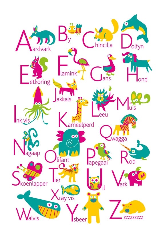 Afrikaans Language Alphabet