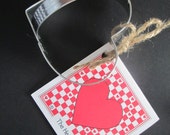 Heart Cookie Cutter- Love is sweet, Valentines Day, Heart Cutters, Heart Cookies, Heart Shaped Il_170x135