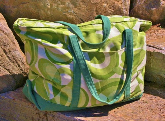 Extra Large Beach Bag Pattern Tote Bag Pattern by SugarThreadz