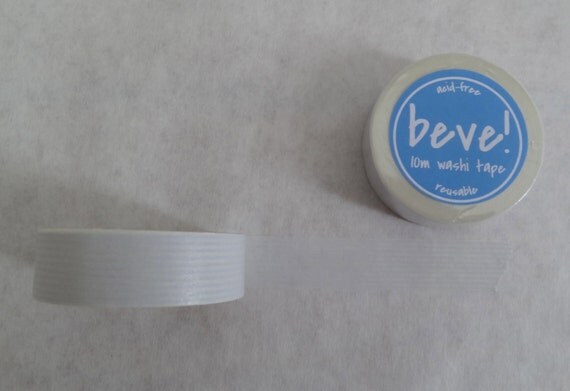 Light Grey Striped Washi Tape, 15mm x 10m, Thin Striped Grey Tape Il_570xn