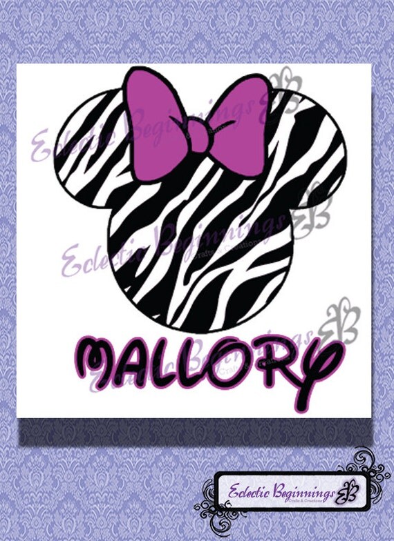 personalized and custom disney name digital file diy print