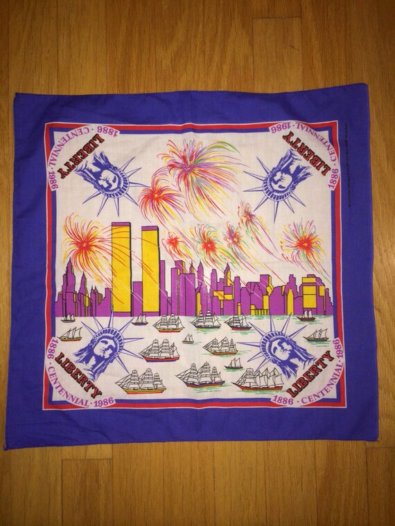 Statue of Liberty Centennial 18861986 Bandana