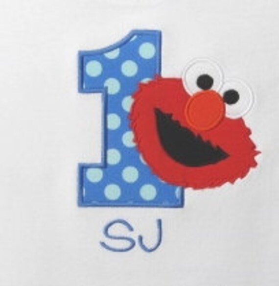 sesame street personalized birthday shirts