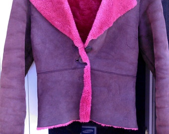 Vintage Shearling Jacket size XS-S