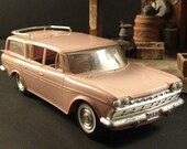 1960 Rambler Station Wagon Dealer Promotional Model Car // American Automotive Advertising Swag // from Successionary