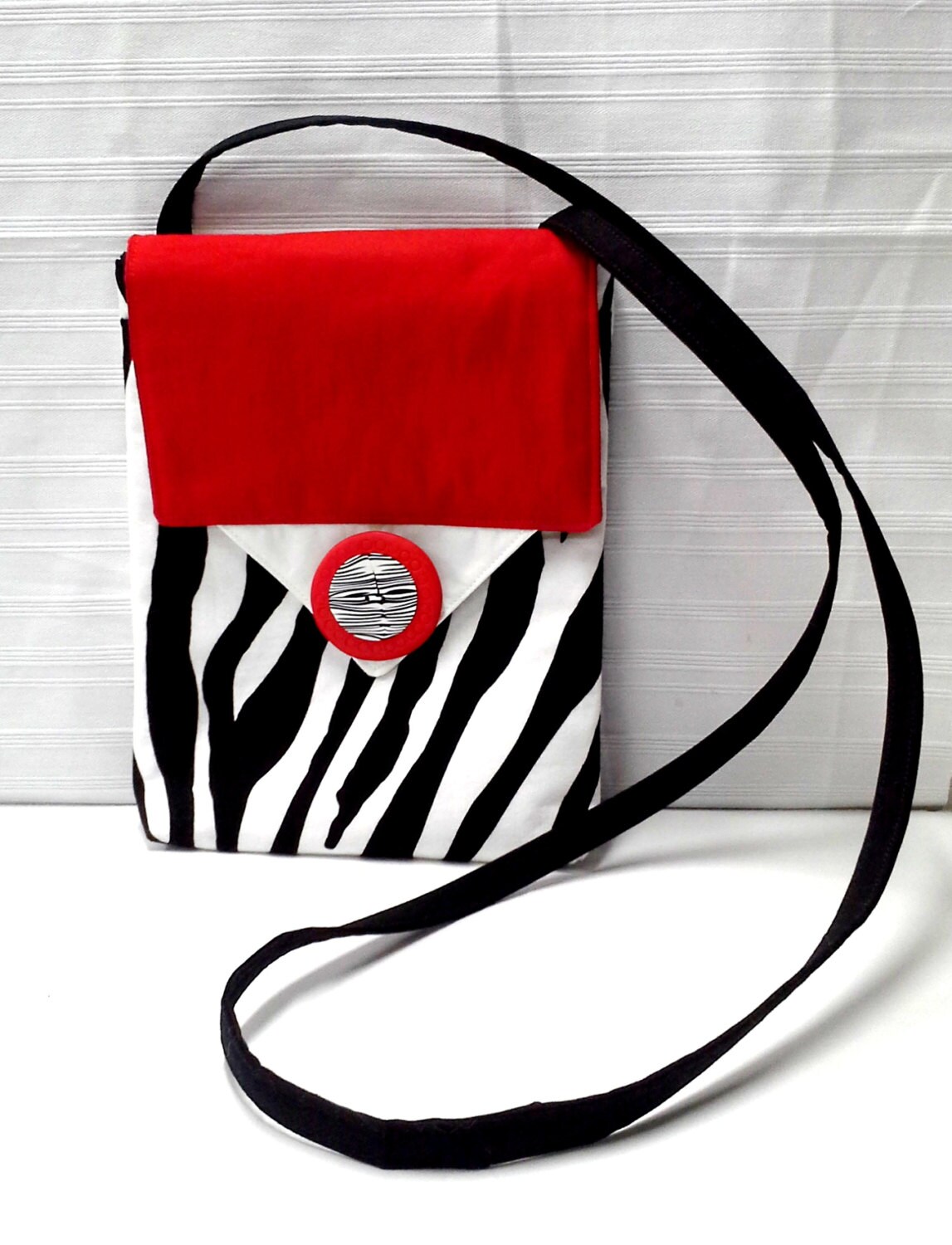 zebra cross body bag