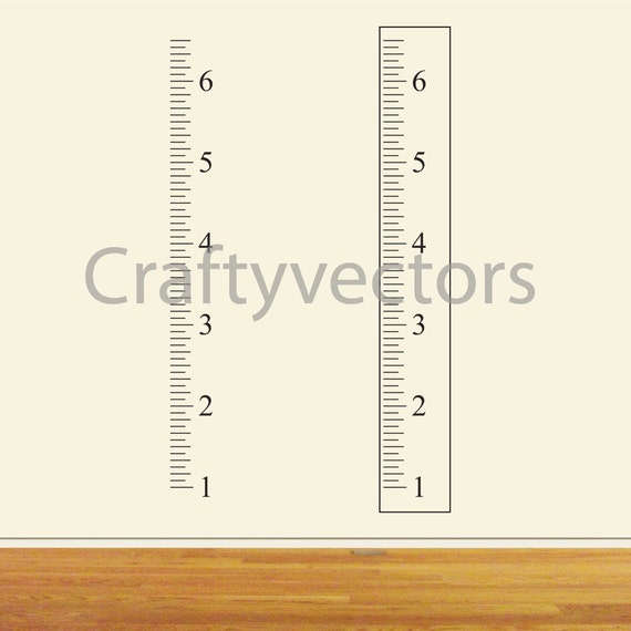 Download Ruler Growth Chart vector template Inches