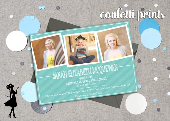 Graduation Announcement - SNAPSHOT Printable Il_570xn