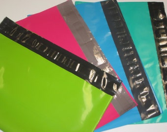 50 12"x15.5" Colored Poly Mailer Envelopes - See Colors