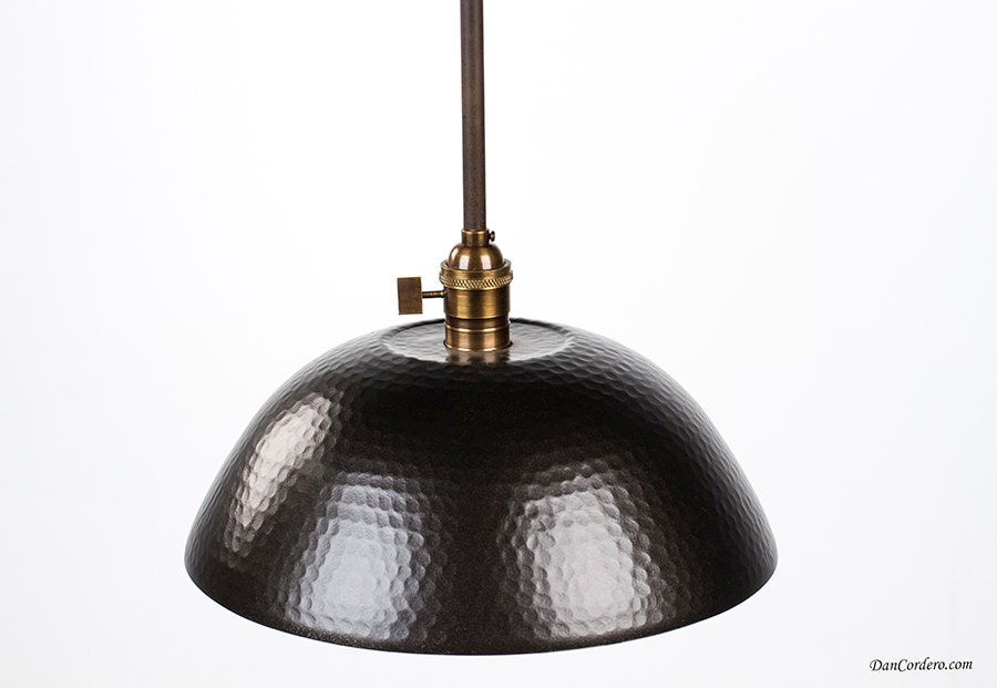 edison kitchen pendant light bronze